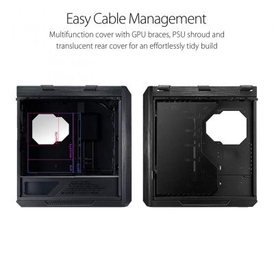 Carcasa Asus GX601 ROG STRIX HELIOS, fara sursa, Middle Tower, EATX, Black - Img 5