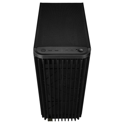 Carcasa ASUS PROART PA401 WOOD EDITION Mid Tower ARGB NEGRU, Tempered Glass, Sloturi Expansiune 7, Drive Bays: 2x3.5" 2x2.5"/3.5", Ventilatoare Suportate: 5 (spate: 1x120mm, fata: 2x140mm sau 2x160mm, sus: 2x120mm sau 2x140mm), Ventilatoare Incluse: 2 - Img 5