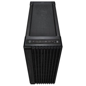 Carcasa ASUS PROART PA602 WOOD EDITION Mid Tower ARGB NEGRU, Tempered Glass, Sloturi Expansiune 8+2 aditional verticale, Drive Bays: 4x3.5"/2.5" 4x2.5", Ventilatoare Suportate: 6 (spate: 1x120mm sau 1x140mm, fata: 2x200mm, sus: 3x120mm sau 3x140mm), - Img 6