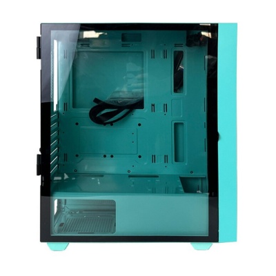 Carcasa PRO GAMING JUNGLE Mid Tower ARGB Cyan - Img 5