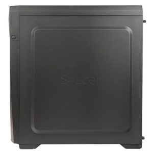Carcasa Spacer Flash, ATX, MidTower, Gaming, fara sursa, sticla securizata, USB 2.0 x 2, USB 3.0 x 1, PSU shroud, black „SPCS-GC-FLASH” - Img 12