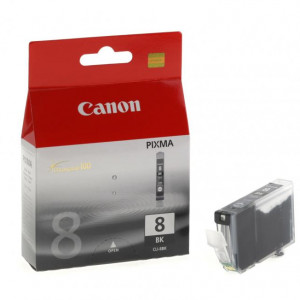 Cartus cerneala Canon CLI-8BK, black, capacitate 13ml, pentru Canon Pixma IP4200, Pixma IP4300, Pixma IP4500, Pixma IP5200, Pixma IP5300, Pixma IP6600D, Pixma IP6700D, Pixma MP500, Pixma MP530, Pixma MP600, Pixma MP610, Pixma MP800, Pixma MP810, Pixma