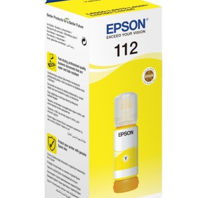 Cartus cerneala Epson 112 ECOTANK , pigment yellow, capacitate 70ml, pentru L6570. - Img 4