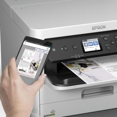Cartus cerneala Epson Cyan, XL, capacitate 5k pagini, pentru Epson WorkForce Pro WF-C529R, WorkForce Pro WF-C579R. - Img 10