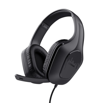 Casti cu fir Trust GXT 417 Zirox, lungime cablu 120cm, frecventa raspuns 20 Hz, 20.000 Hz, nivel sunet 90 dB, sunet stereo, negru