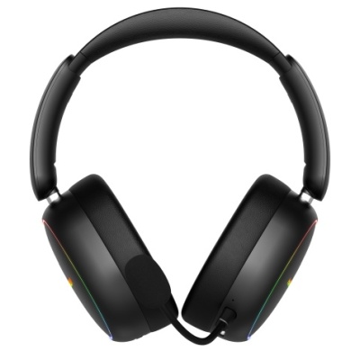 Casti gaming wireless Hator Phoenix 2, material membrana PET, frecventa raspuns 10Hz-44kHz, impendanta 32Ω, putere maxima 30mW, autonomie bateria pana la 45 de ore, timp incarcare 4 ore, conexiune HATOR SyncHUB™, conexiune HATOR ClearScan™, spatial