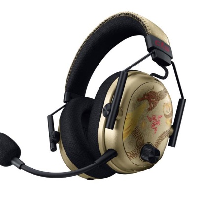 Casti wireless Razer Blackshark V3 Pro Counter-Strike 2 Edition, micrfon uni-directional, izolare fonică activăn, sistem sunet 7.1, frecventa 20 - 28000, autonomie 70 ore, negru