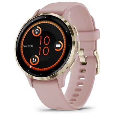 Ceas Garmin Venu 3S Pink Dawn/Soft Gold - Img 2
