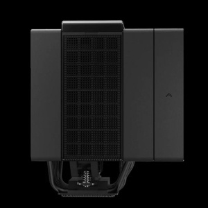 Cooler Procesor DEEPCOOL ASSASIN IV VC VISION NEGRU, marime heatsink 140x110x160mm, un ventilator, viteza ventilator 500-1800 RPM +/- 10%, Airflow: 61.25 CFM, Suport AMD: AM4/AM5, suport INTEL: LGA 1700/1200/1151/1150/1155/2011-v3/2011/2066, nivel de - Img 6