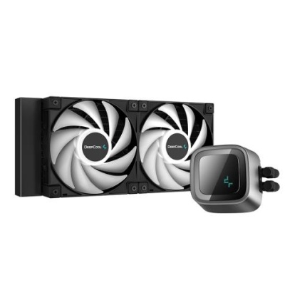 Cooler Procesor DEEPCOOL LS520 NEGRU, marime radiator 120mm, 2 ventilatoare ARGB, Viteza ventilatoare 500-2250 RPM +/- 10%, Viteza pompa: 3100 +/- 10%, Suport AMD: AM4/AM5/sTRX4/sTR4, suport INTEL: LGA 1700/1200/1151/1150/1155/2066/2011-v3/2011, Airflow: - Img 4