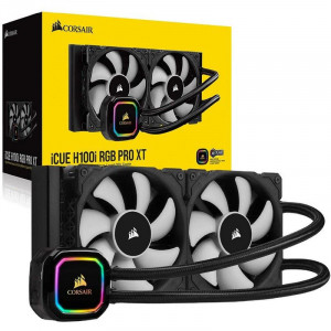 Cooler procesor iCUE H100i RGB PRO XT Liquid, compatibil AMD/Intel