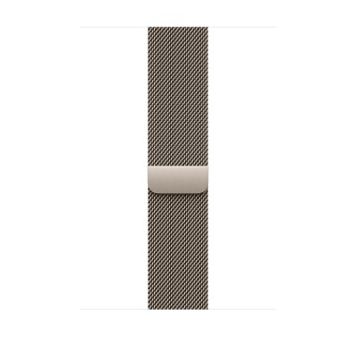 Curea pentru Apple Watch 46mm Natural Milanese Loop - M/L