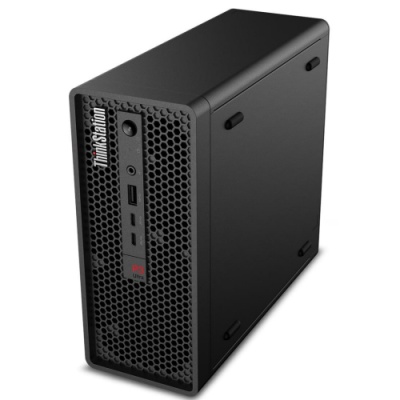 Desktop Workstation Lenovo ThinkStation P3 Ultra SFF Gen 2 cu procesor Intel Core Ultra 9 285 pana la 5.6 GHz, 64GB DDR5, 1TB SSD, RTX 2000 Ada, Windows 11 Pro, Black, 3 ani garantie