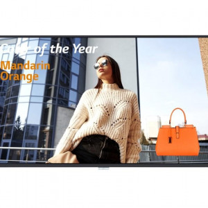 Ecran profesional LFD Monitor Signage LG, 43", UHD, 24/7, 500nit, panel IPS, Edge LED, 8ms, contrast static 1100:1, mătuire 28%, webOS, SuperSign CMS/C+. Internal Memory 8GB, temperature sensor, Auto Brightness Sensor, Current Sensor, Embedded CMS (USB