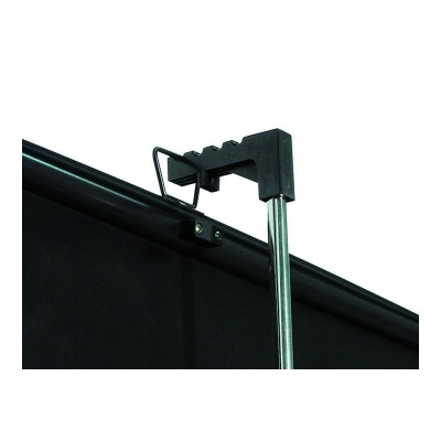 Ecran proiectie trepied CrystalLine 87652, 1:1, 200* 200 cm, carcasa metalica neagra, rotatie 360 gr, ajustare pe inaltime, alb mat - Img 2