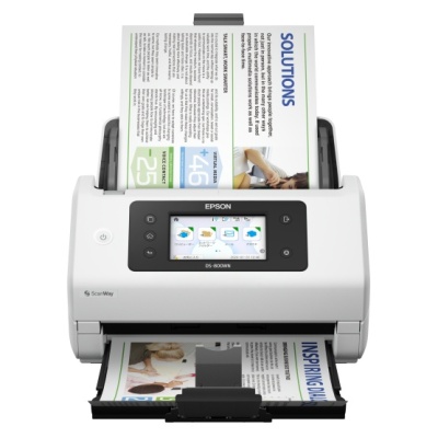 EPSON DS-800WN DESKTOP A4 SCANNER, Rezolutie: 600 DPI x 600 DPI, Formate acceptate: A4 (21.0x29.7 cm), A5 (14.8x21.0 cm), A6 (10.5x14.8 cm), B6, A3 with stitching function, Letter, Business cards, Plastic cards, envelope, B4, B5, Letter Legal, Sursa