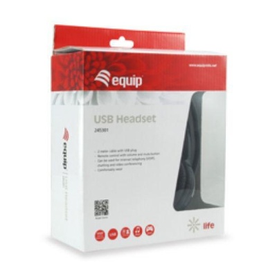 EQUIP 245301 USB Headset, 150x70x165mm - Img 2