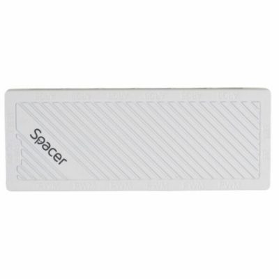 FAN HUB SPACER pt. maxim 6 ventilatoare ARGB, telecomanda pt. setat iluminarea RGB, sincronizare cu MB, alimentare 4-pin/ &nbsp;culori 3-pin, magnetic, white