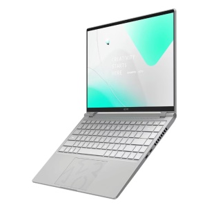 Gigabyte AERO 14 OLED BMF-H2EEBB3SH Notebook, Windows 11 Home Preinstalat, Procesor: i7-13700H, Placa video: NVIDIA® GeForce RTX™ 4050 Laptop GPU 6GB GDDR6, Display: 14.0" Thin Bezel 2.8K QHD+ 2880x1800 OLED 16:10, Memorie: 16GB LPDDR5, Capacitate