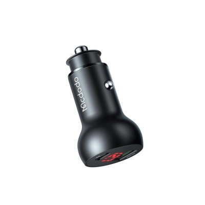 Incarcator MCDODO Mushrooms Series, 45W, 2 porturi, Negru - Img 3