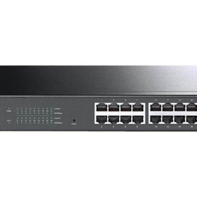 "JetStream™ 16-Port Gigabit Smart Switch with 2 Gigabit SFP Slots PORT: 16× Gigabit RJ45 Ports, 2× Gigabit SFP Slots SPEC: 1U 19-inch Rack-mountable Steel Case FEATURE: Integration with JetStream™ SDN Controller, Static Routing, 802.1Q VLAN,