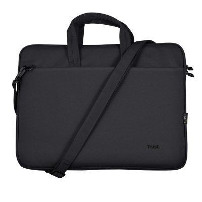 Kit Geanta de laptop Trust Bologna pentru laptop-uri cu diagonala de pana la 16", mouse Trust wireless, negru - Img 2