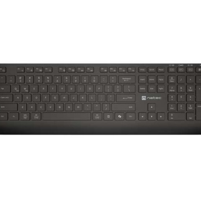 Kit Natec NATEC STINGRAY 2, tastatura wireless tip membrana, 109 taste, mouse wireless, rezolutie maxima 1400 DPI, senzor Blue Sense, negru - Img 3
