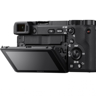Kit SONY Alpha A6400 Mirrorless 24.2MP, ISO 32000 (Extins: 102400), 1/4000s, 4K @30fps, SD/SDHC/SDXC, Rafala 11cps, WiFi/Bluetooth/NFC, Senzor APS-C, Montura Sony E, Obiectiv 16-50mm, F3.5-5.6 - Img 2