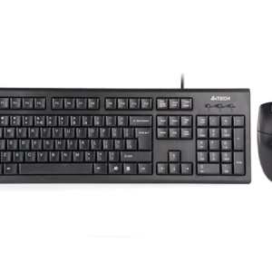 Kit tastatura + mouse A4tech KR-8520D, cu fir, negru - Img 3