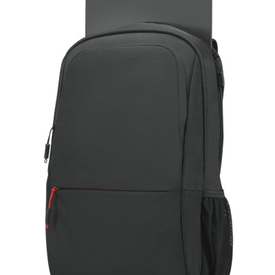 Lenovo ThinkPad Essential 16-inch Backpack (Eco), Two main compartments, including a dedicated padded PC pocket, designed to fit Lenovo ThinkPad laptops up to 16 inches, Two additional front zip pockets for quick accessory access, One mesh side water - Img 6
