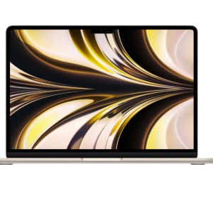 MacBook Air 13.6" Retina/Apple M2 (CPU 8-core, GPU 8-core, Neural Engine16-core)/16GB/256GB - Starlight - INT KB (2022)