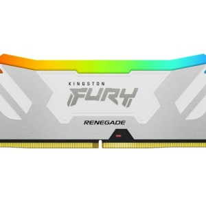 Memorie RAM Kingston, DIMM, DDR5, 32GB, 7200MHz, CL38, 1.35V, FURY Renegade White, RGB, Kit of 2 - Img 6
