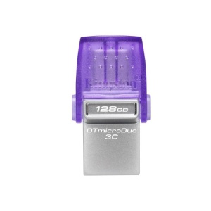 Memorie USB Flash Drive Kingston 128GB DT MicroDuo, USB 3.0, micro USB 3C