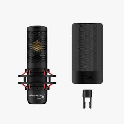 Microfon HP HyperX ProCast, cardioid, USB, Negru - Img 4