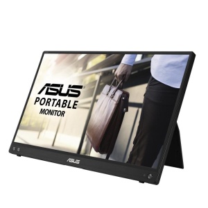 Monitor 15.6" ASUS MB16ACV, ZenScreen, Portable Monitor, IPS, 16:9, FHD1920*1080, LED, 5 ms, 178/178, 250 cd/m2, 800:1, Flicker free, LowBlueLight, USB Type-C, DP, cablu USB inclus, culoare negru - Img 3