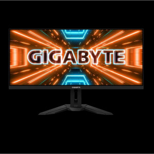 Monitor Gaming Gigabyte M34WQ 34", ips, 3440 x 1440 (WQHD), Non-glare, Brightness, 400 cd/m2 (TYP), Contrast Ratio:1000:1, Viewing Angle: 178° (H)/178°(V), Display Colors: 8 bits, Response Time: 1ms (MPRT), Refresh Rate: 144Hz, Flicker-free, HBR3, - Img 2