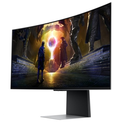 Monitor Samsung 34" LS34DG850SUXDU, Curvature: 1800R, Diagonal (inch): 34, Diagonal (cm): 86, Aspect ratio: 21:9, Panel: OLED, Resolution: 3440x1440, Refresh Rate: 175Hz, Response time GtG: 0.03ms, Brightness (max): 250 cd/m², Contrast (static) : 1M:1, - Img 4