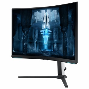 MONITOR SAMSUNG LS32BG850NPXEN 32 inch, Curvature: 1000R , Panel Type: VA, Resolution: 3840x2160, Aspect Ratio: 16:9, Refresh Rate:240Hz, Response time GtG: 1ms, Brightness: 350 cd/m², Contrast (static): 1,000,000 : 1, Viewing angle: 178º(R/L), - Img 6