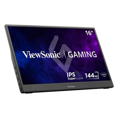 Monitor ViewSonic 15.6" VX1654, Diagonal (inch): 15.6, Diagonal (cm): 39, Aspect ratio: 16:9, Panel: IPS, Resolution: 1920x1080, Refresh Rate: 144Hz, Response time GtG: 4ms, Brightness (max): 250 cd/m², Contrast (static) : 800:1, Contrast (dynamic): - Img 2