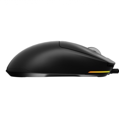 Mouse gaming cu fir Genesis Krypton 660, interfata USB, 12000 DPI, 6 butoane, iluminare RGB, negru - Img 6