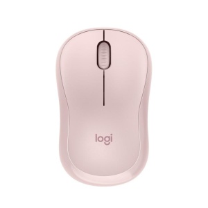 Mouse Logitech MK240 Silent Wireless, optic, interfata Bluetooth, rezolutie 1000 DPI, rose