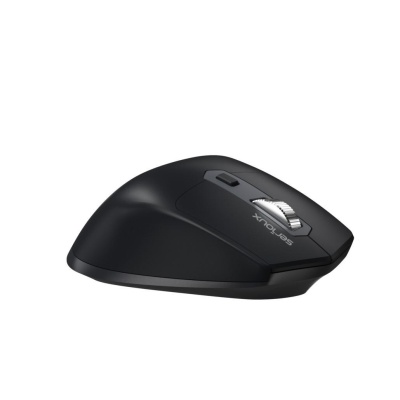 Mouse Serioux Apex 166 Wireless reincarcabil USB-C, Negru, senzor: Optic, DPI: 800/ 1200/1600/ 2400, conexiune: Dongle USB 2,4 GHz, banda de frecventa: 2,4 GHz, click silentios, design ergonomic, baterie integrată litiu de 500 mAh, cerințe OS: Win, Mac, - Img 2