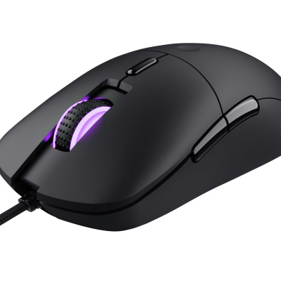 Mouse Trust GXT981 Redex cu fir, USB 2.0, 10000 DPI, negru - Img 2