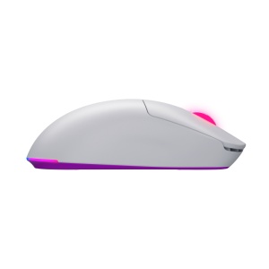 Mouse wireless Hator Quasar 3 ULTRA 8K, conectivitate 2.4GHz, bluetooth 5.4 si USB, polling rate pana la 8000Hz, senzor PixArt 3395, rezolutie maxima 30000 DPI, capacitate baterie 500 mAh, durata de viata baterie in modul wireless pana la 52 ore, timp
