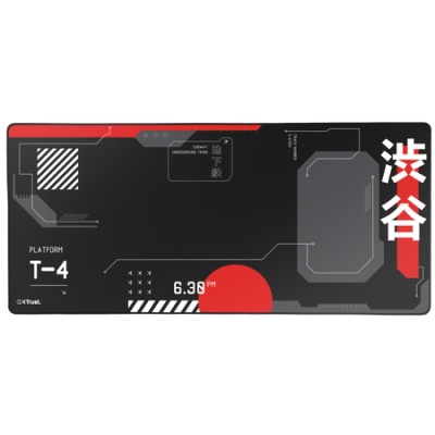 Mousepad Trust GXT 759 XXL, suprafata moale, dimensiuni 900 x 400 x 3mm, negru