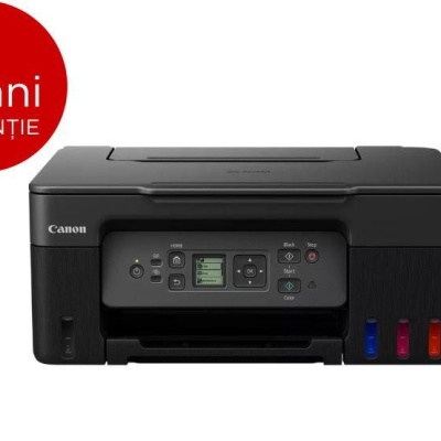 "Multifunctional inkjet color CISS Canon PIXMA G3470 Black, dimensiune A4(Printare, Copiere, Scanare), viteza imprimare 11ipm alb-negru, 6ipm color,rezolutie printare 4800x1200 dpi, imprimare fara margini, alimentarehartie 100 coli, scanner CIS rezolutie