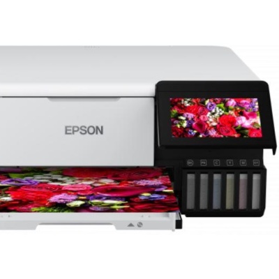 Multifunctional inkjet color CISS Epson L8160, dimensiune A4 (Printare, Copiere, Scanare), viteza 16ppm alb-negru, 12ppm color, rezolutie 5760x1440 dpi, alimentare hartie 100 coli, scanner CIS rezolutie 1200x4800 dpi, interfata: USB 2.0, Wireless,retea,