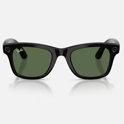 ORW4012 META WAYFARER High Bridge Fit - Shiny Black - G-15 Green Gen 2 - Img 2