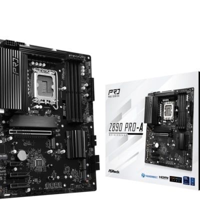 Placa de baza Asrock Z890 Pro-A, Socket 1851, DDR5, ATX