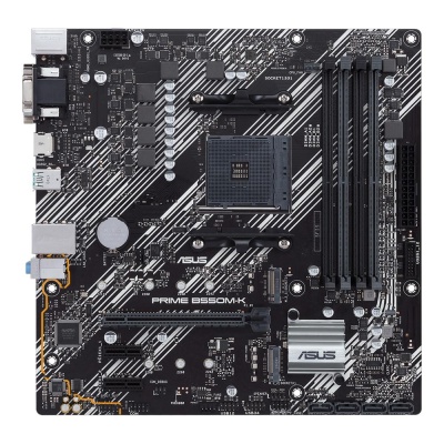 Placa de baza ASUS PRIME B550M-K, Socket AM4, DDR4, Micro-ATX